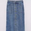Langer Jeansrock – Bild 2