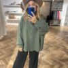 Musselin Bluse Basic – Bild 4