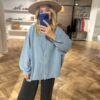 Musselin Bluse Basic – Bild 9