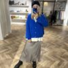 Strickjacke V-Ausschnitt – Bild 10