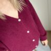 Strickjacke V-Ausschnitt – Bild 4