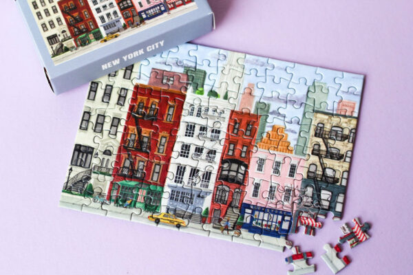 Piecely New York City Minipuzzle, 99 Teile – Bild 2