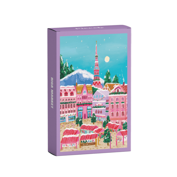 Piecely Riga Market Minipuzzle, 99 Teile