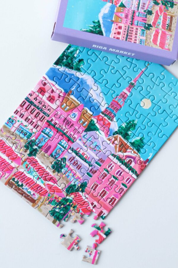 Piecely Riga Market Minipuzzle, 99 Teile – Bild 2