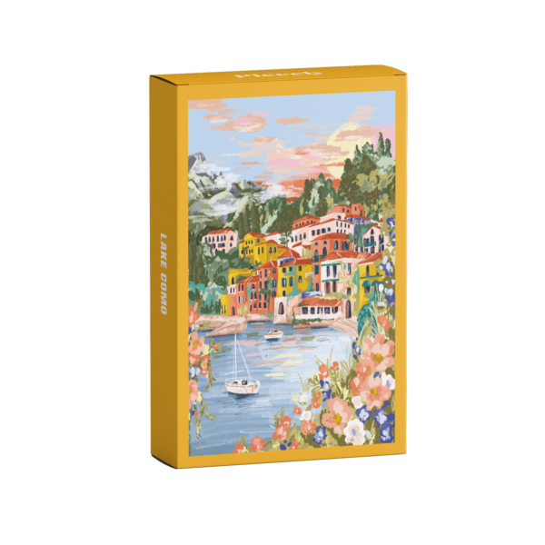 Piecely Lake Como Minipuzzle, 99 Teile