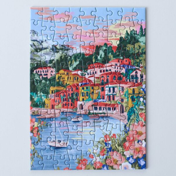 Piecely Lake Como Minipuzzle, 99 Teile – Bild 3