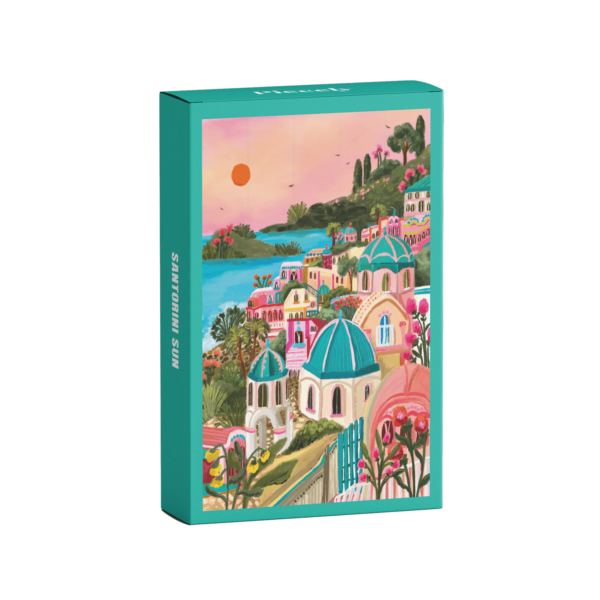 Piecely Santorini Sun Minipuzzle, 99 Teile