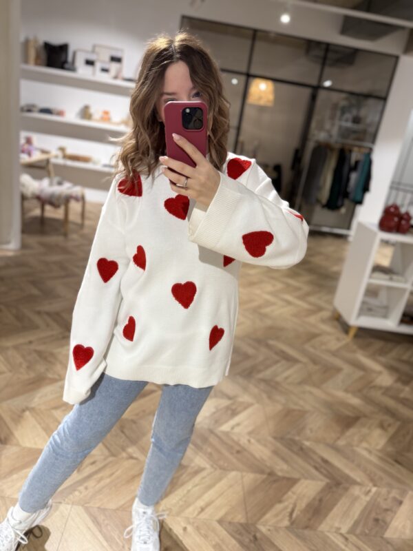 Big Hearts Pullover – Bild 2