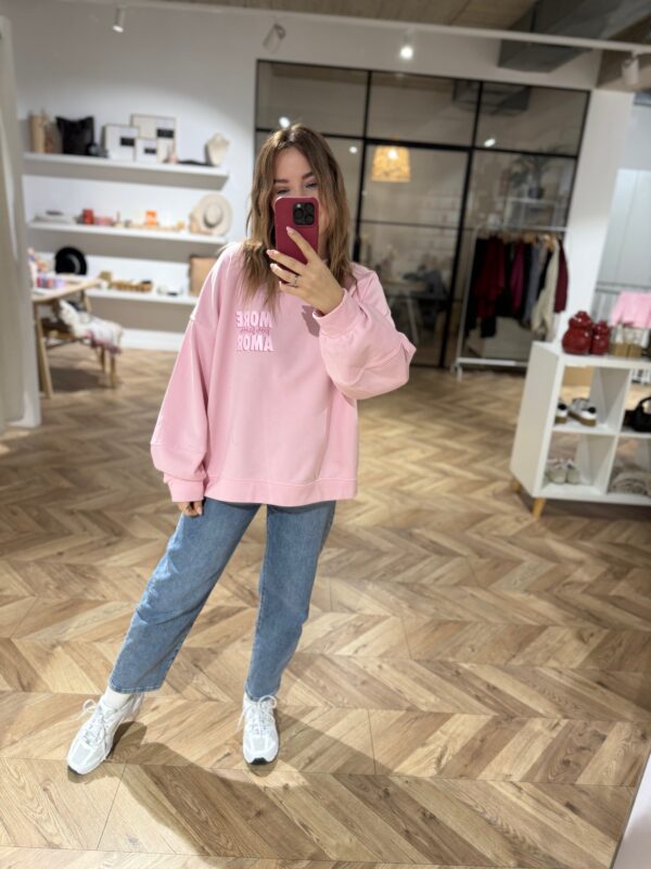 Sweatshirt More Amor – Bild 4