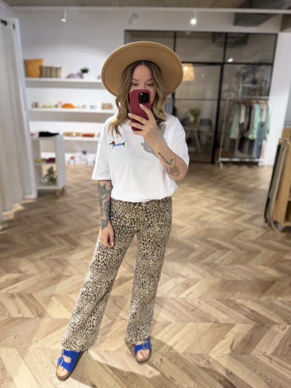 Leo Jeans Mid Waist Wide Stretch