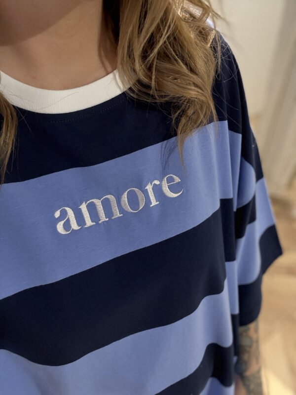 T-Shirt Amore Streifen – Bild 4