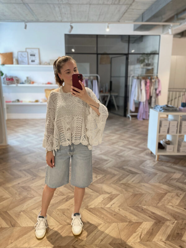 Boho Strickshirt