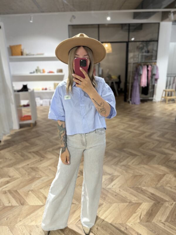 Cropped Bluse Lovely – Bild 3
