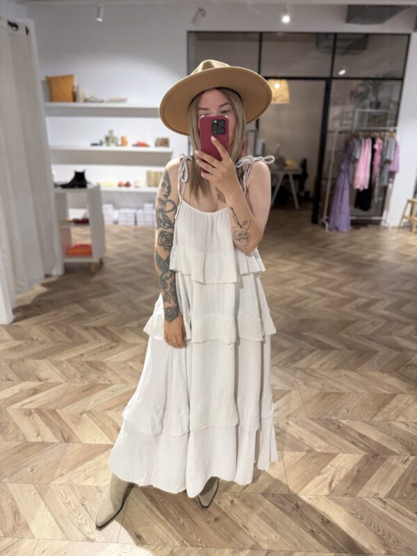 Maxikleid Musselin – Bild 4