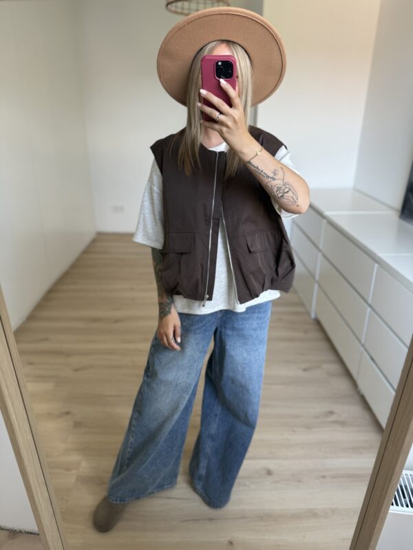 Weste Oversized