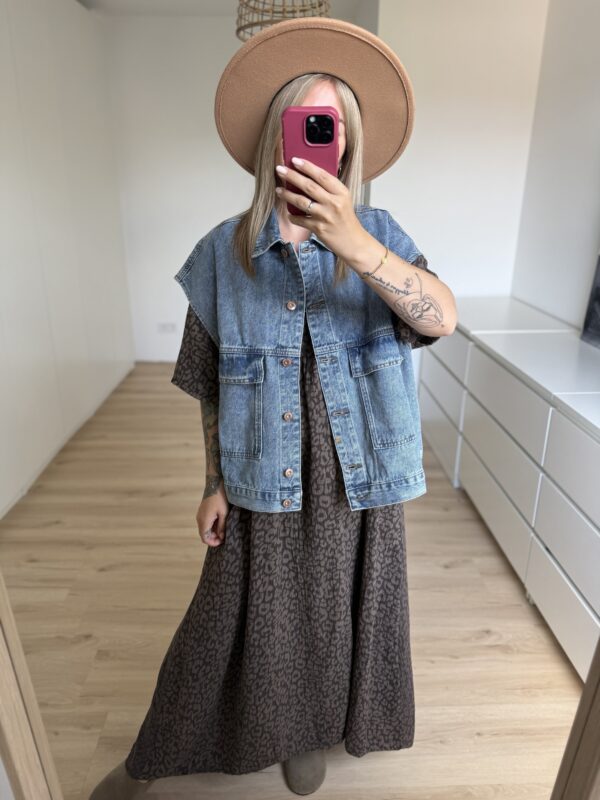Leo Kleid Braun – Bild 2
