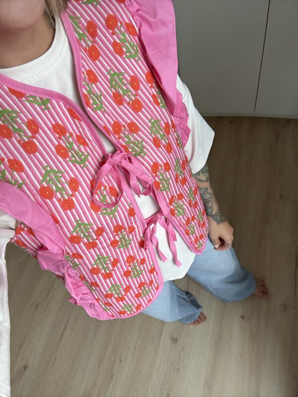 Weste Flowers – Bild 2