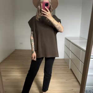 Basic T-Shirt weite Ärmel