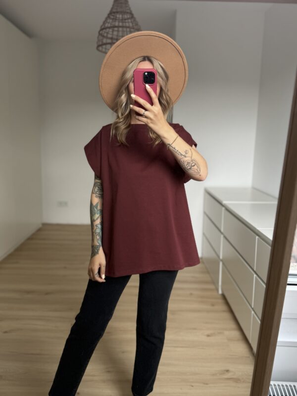 Basic T-Shirt weite Ärmel – Bild 4