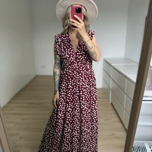 Maxikleid Punkte
