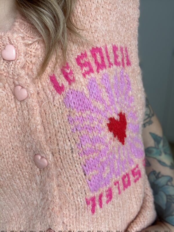 Strickweste Le Soleil – Bild 4