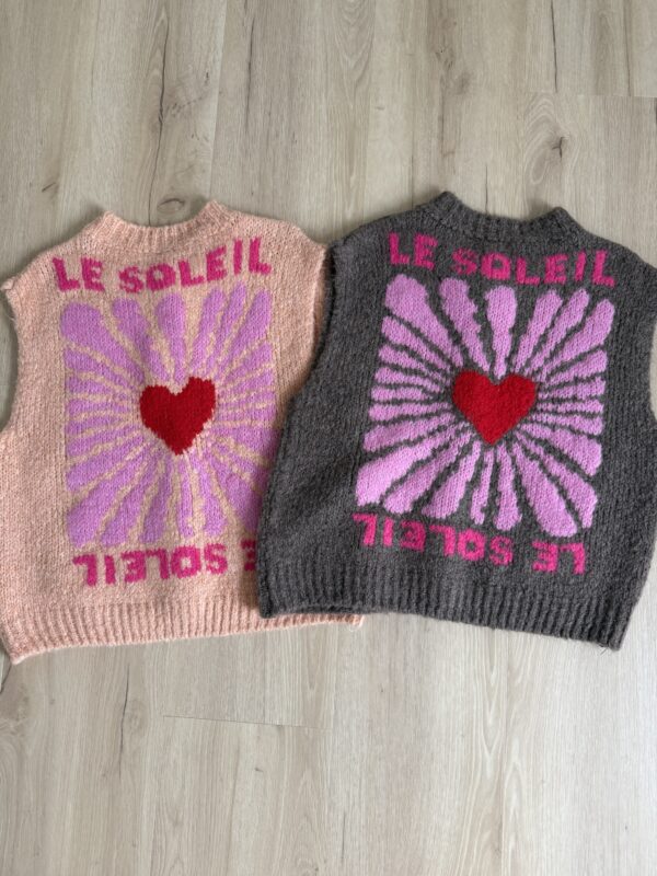 Strickweste Le Soleil – Bild 5