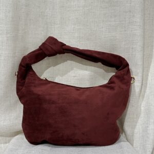 Tasche aus Wildlederimitat
