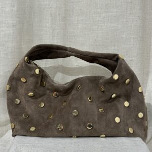 Tasche Wildleder mit Nieten