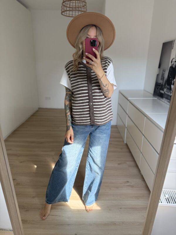 Strickweste Stripes – Bild 3