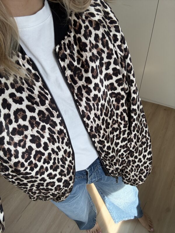 Satin Leo Bomberjacke – Bild 2