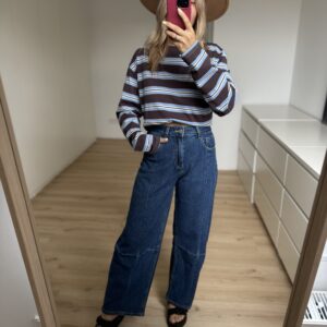 Balloon Jeans Dunkel Blau