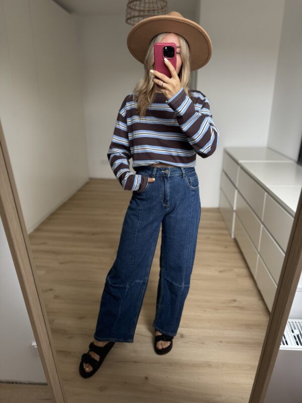Balloon Jeans Dunkel Blau