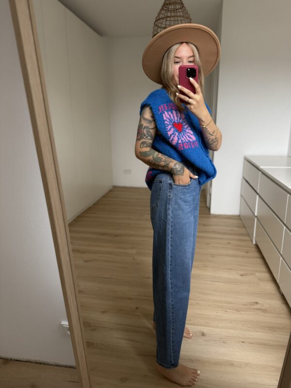 Balloon Jeans Mittelblau – Bild 2